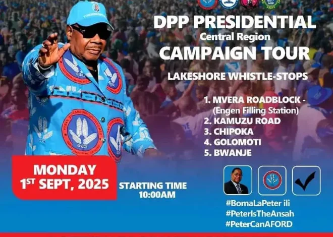 DPP Eastern Region Endorses Peter Mutharika