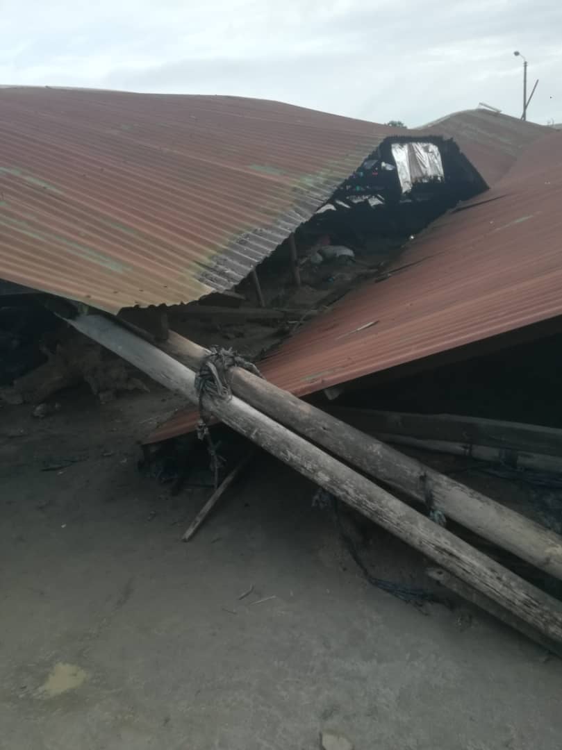 Zigwagwa Market Shade Collapses