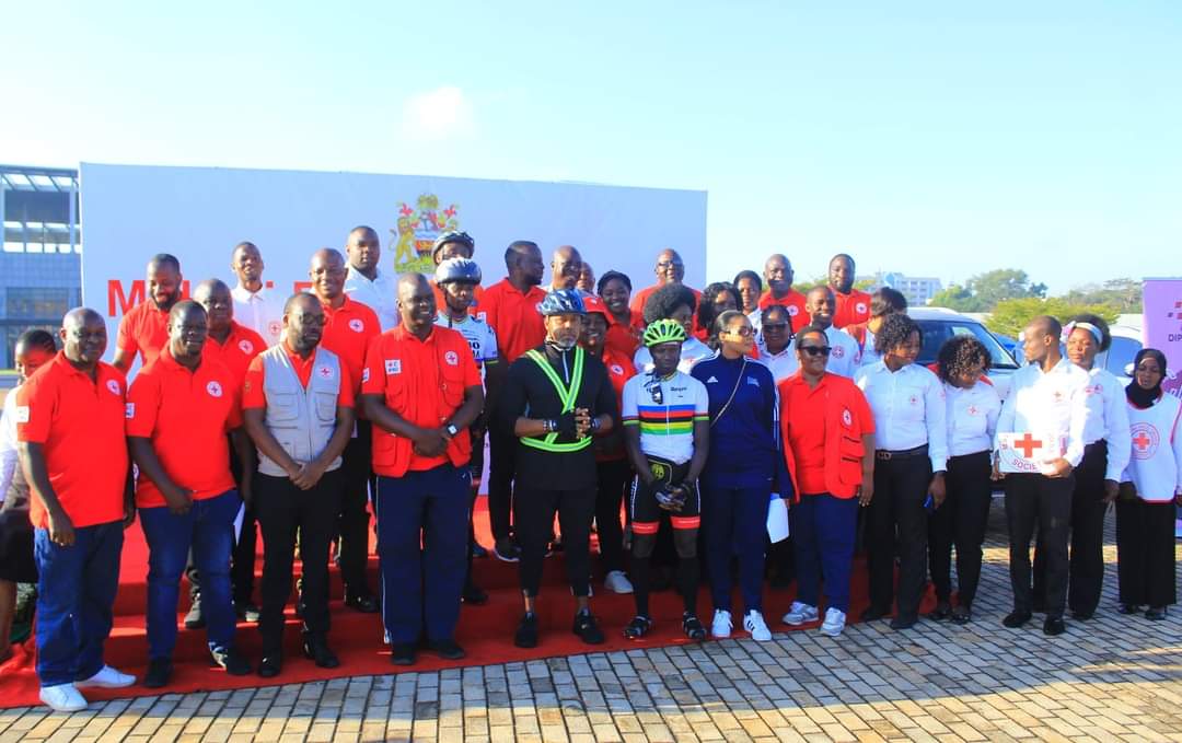 Chilima hails MRCS for Cycling for Humanity fundraising drive