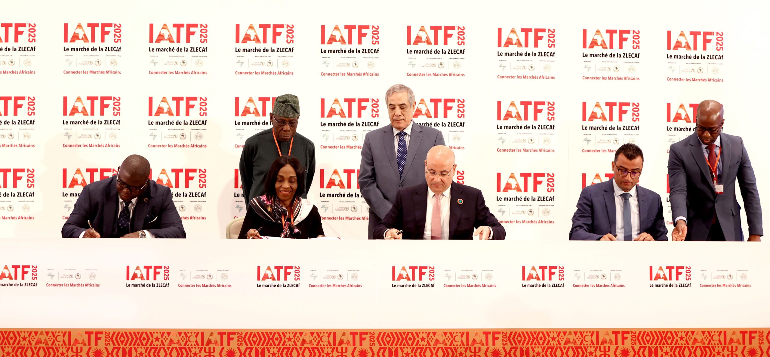 Photo   Signing of the Hosting Agreement for Intra African Trade Fair 2025