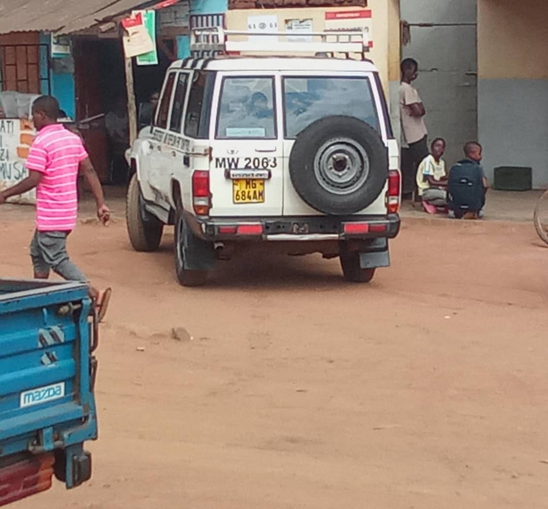 Malawi Govt. Land Cruiser involved in alleged MCP activity sparks controversy