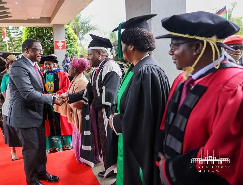 Chakwera Urges Mzuni Graduands to Embrace Positive Attitudes for National Development