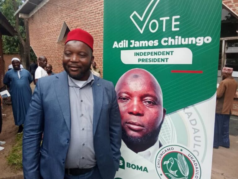 Adil Chilungo Unveils Vision for a Fair Malawi at Grace Bandawe Conference Centre