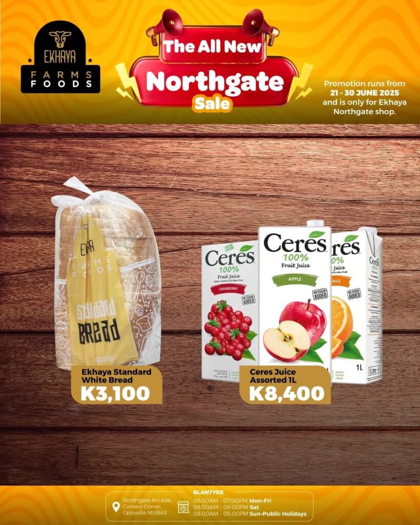 Ekhaya Farms foods