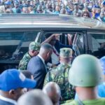 Professor Mutharika submits presidential nomination papers at BICC