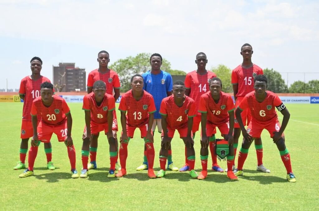 Malawi team picture during the TOTALEnergies Under 17 Africa Cup of Nations COSAFA Qualifiers, COSAFA Under 17 Boys Championship match between Malawi v Angola at  UJ AW Muller Stadium, Johannesburg on 6 December 2024 © Alche Greeff /BackpagePix