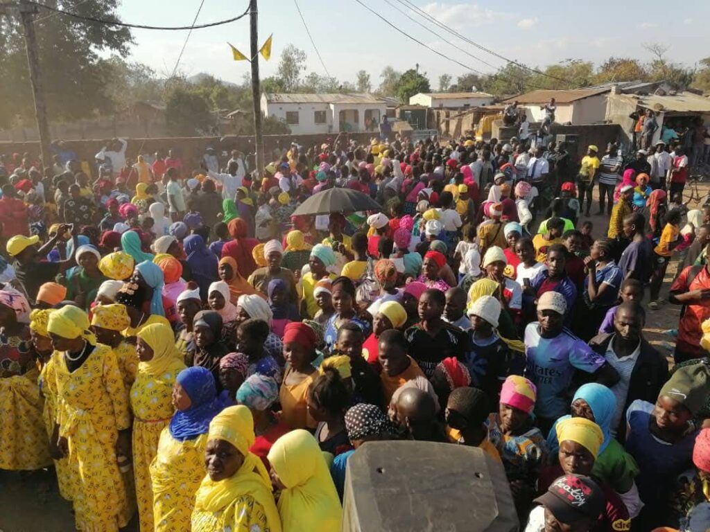 UDF political engagement in Machinga communities