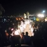 Despite darkness, UDF Leader Atupele Muluzi continues engaging with people in Machinga