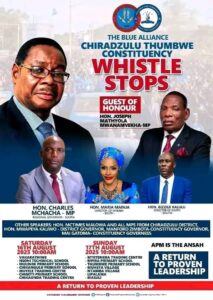 DPP and AFORD leaders embark on whistle-stop tour in Chiradzulu IMG-20250816-WA0096