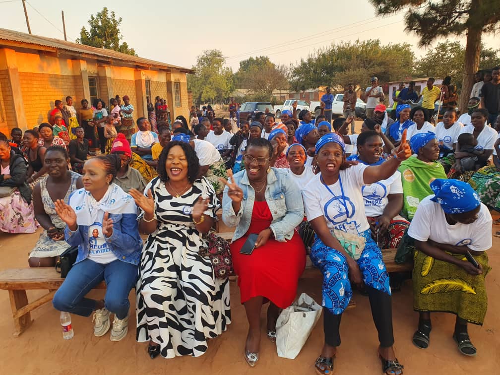 Mzizu residents attending political debate hosted by NICE at Katoto in Mzuzu