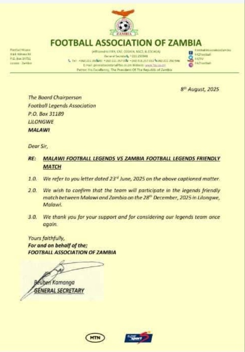 Football Legends Association Malawi