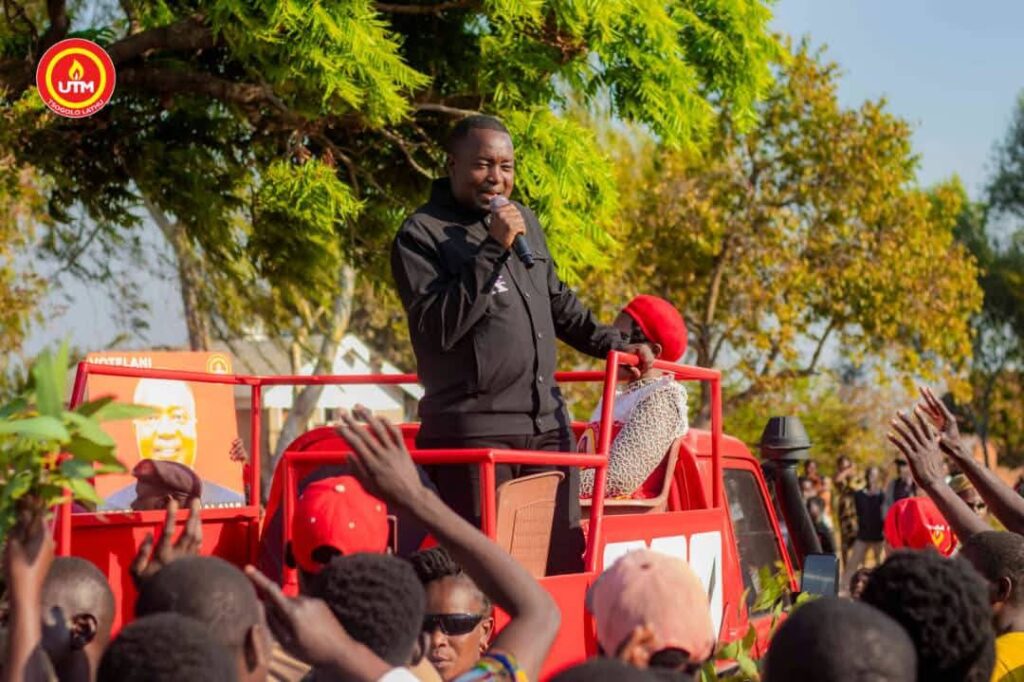 UTM presidential candidate Dr Dalitso Kabambe in Chitipa,