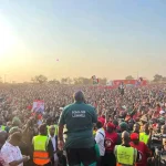 MCP Secretary General Chimwendo leads Mega Rally at Chilimampunga Ground in Lilongwe
