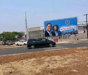 APM Is Back: Billboards of Peter Mutharika and Jane Ansah Rise Ahead of Inauguration | Malawi Freedom Network IMG 20250930 065920