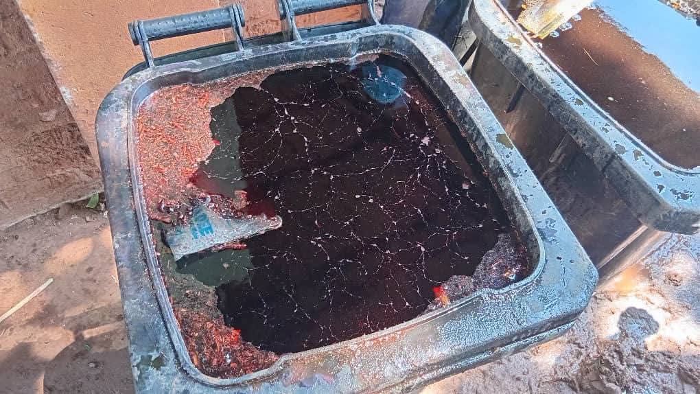 MBS Destroys 2,000 Litres of Expired Food Flavours Confiscated from Zamm Investments fb img 1760768727491