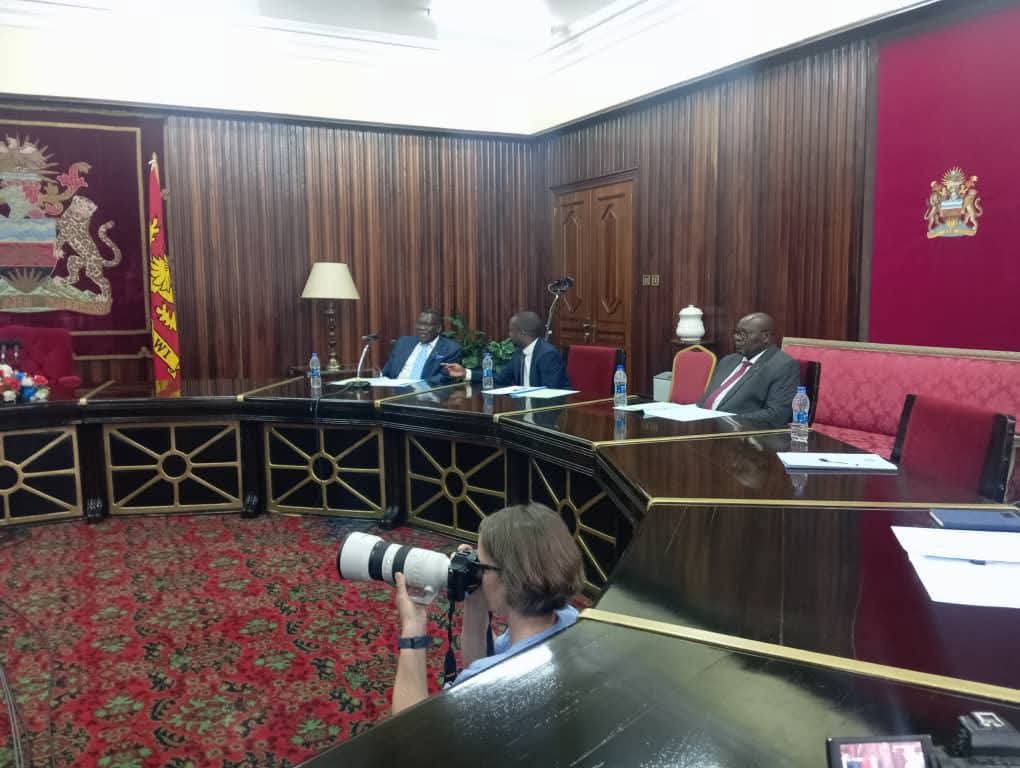 President Peter Mutharika Meets Scottish First Minister John Swinney at Sanjika Palace fb img 1760973885513