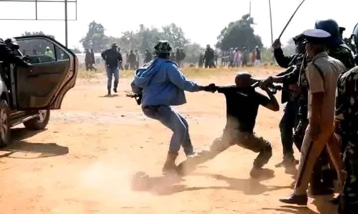 Six Arrested for Assaulting Human Rights Activist Sylvester Namiwa and Government Workers During Protests fb img 1761626394037
