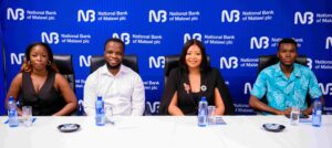 NBM plc Mo626 Varsity Games launch November 8 hiwa (right second) during the press briefing with kapito (third right and mkombezi (first left) (002)