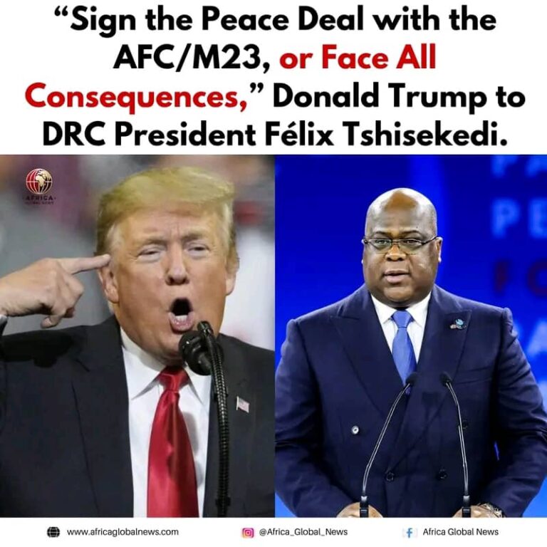 White House Pressures DRC’s Tshisekedi to Sign M23 Peace Deal Ahead of U.S. Visit