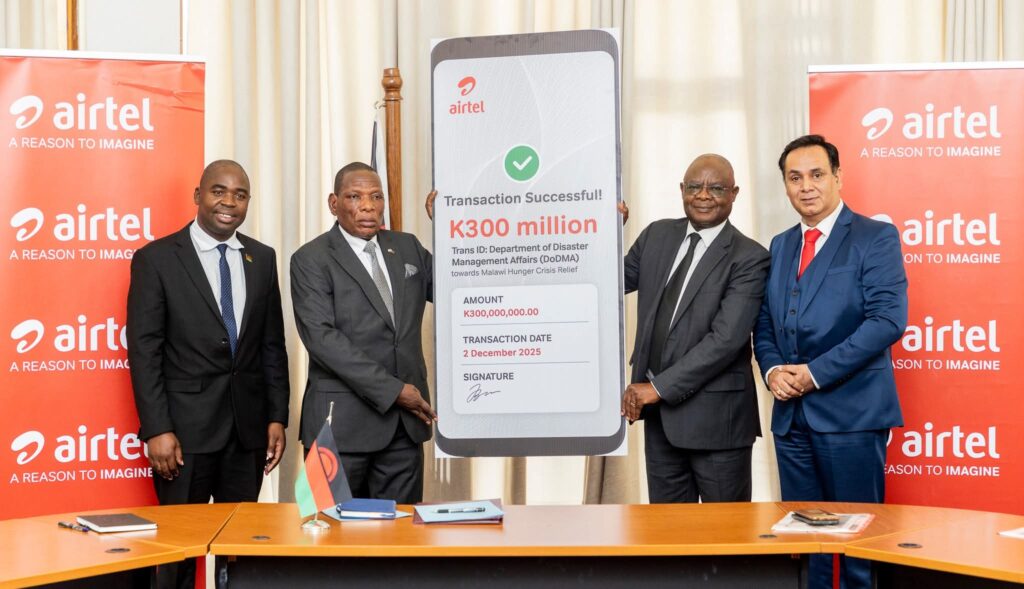 Airtel Malawi Donates MK300 Million to Boost National Relief Food Efforts fb img 1764715253177