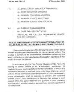 Government cracks down on schools sending learners home over uniforms 5 fb img 1765526306335