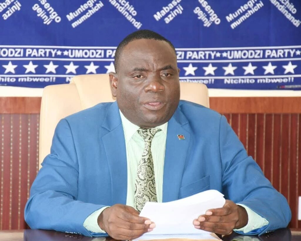 Umodi gives government five-day ultimatum over Chilima plane crash probe fb img 1765794849039