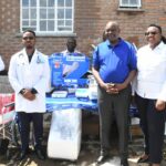 nbm plc handing over medical equipment to chilomoni health center (2) (002)