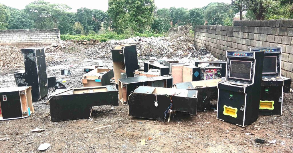the seized illegal gaming machines (002)