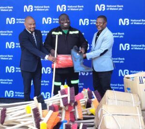 NBM plc donates K15 million sanitation equipment to Blantyre City Council img 20260130 194007