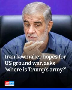 Iranian Lawmaker Calls for Ground War With U.S., Says ‘Diplomacy Is No Longer Enough’ | Malawi Freedom Network FB IMG 1772845829441
