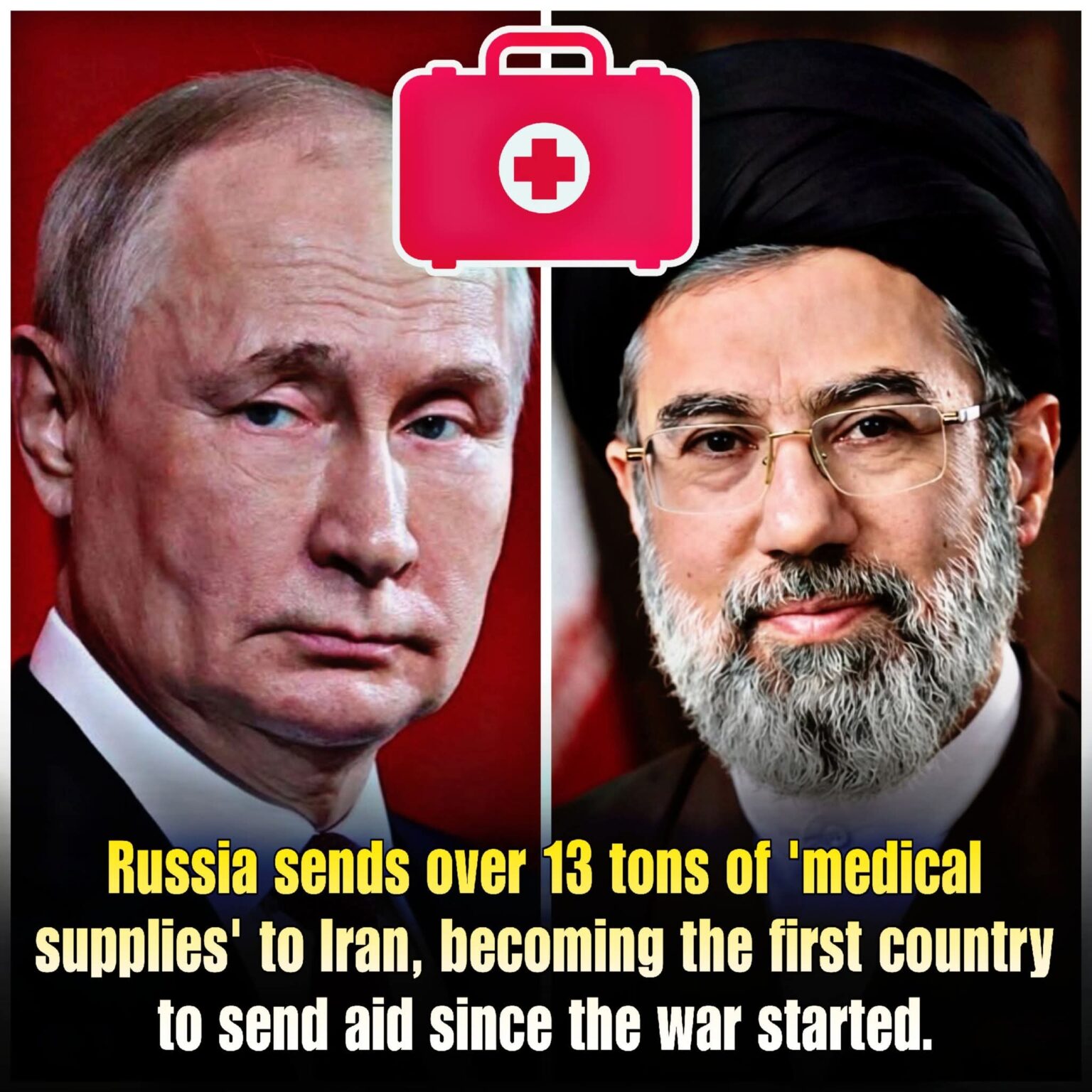 Russia Sends 13 Tons of Humanitarian Medical Aid to Iran Amid Ongoing Conflict
