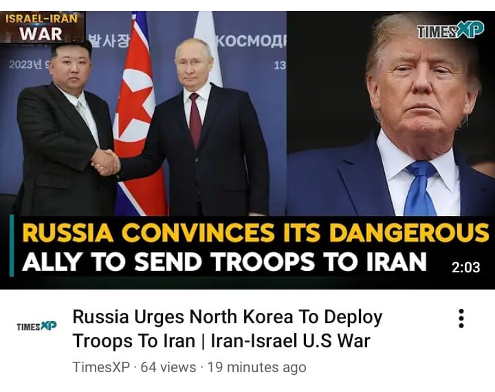 Russia Reportedly Pressures North Korea to Deploy Troops to Iran Amid Escalating Tensions