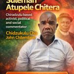 Activist Suleman Chitera Fires Strong Warning at HRDC Over ‘Destabilization Agenda’