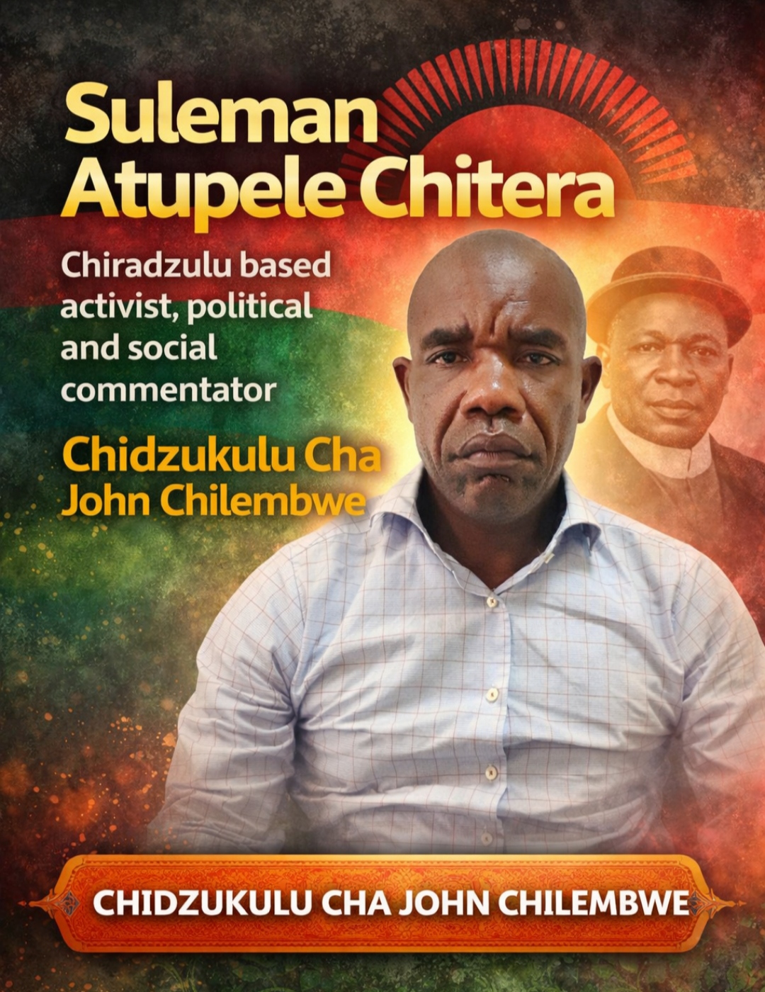 Activist Suleman Chitera Fires Strong Warning at HRDC Over ‘Destabilization Agenda’