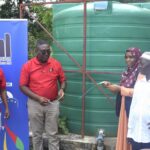 pil staff and chiyendausiku hc staff and community members during ribbon cutting ceremony (002)