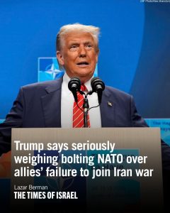 Trump Signals Possible U.S. Exit from NATO Amid Iran Tensions | Malawi Freedom Network FB IMG 1775208565244 240x300