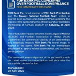FDH bank pulls plug on football sponsorship amid governance chaos