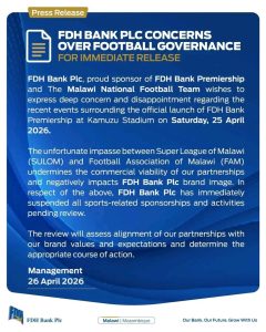 FDH bank pulls plug on football sponsorship amid governance chaos FB_IMG_1777203803133