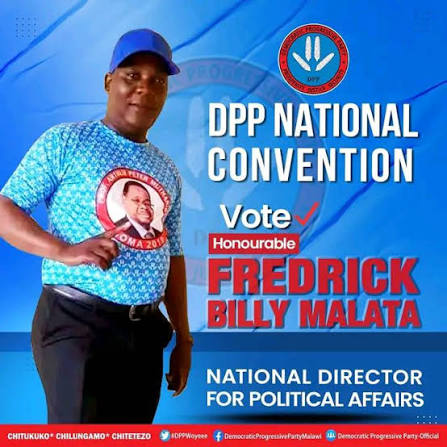 Billy Malata Urges Fair Recognition of DPP-Linked Activists, Questions Loyalty Shifts in Party Circles