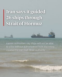 Iran Establishes Controlled Maritime Zone in Strait of Hormuz, Charges Multi-Million Dollar Transit Tolls