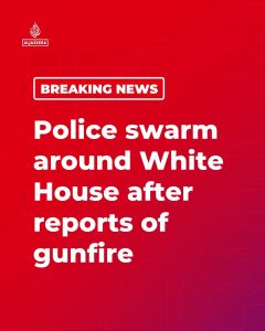 Breaking: Gunfire Reported Near White House as Trump Inside During Iran Talks