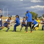 FDH Bank tug womens team in action at the Bankers sports Day 002