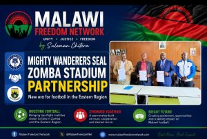 Mighty Wanderers Seal Landmark Partnership with Zomba City Council to Use Zomba Stadium as Home Ground
