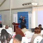 Chibwe making presentaion on the Auto360 product to clients at Sunbird Lilongwe 002