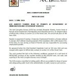 Former Immigration Permits Chief Arrested by ACB Over Alleged Permit Fee Irregularities