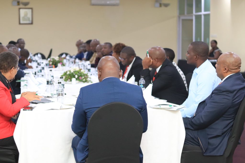 ESCOM Board and Staff Union leadership during a high-level engagement meeting