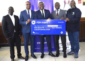 FDH Bank Plc gives TESSAM K100 million for CUCSA games participation 