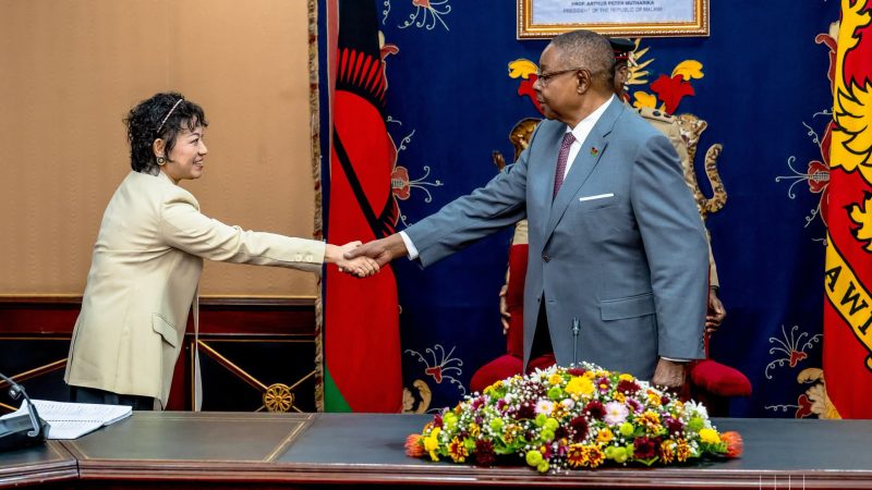 President Mutharika Hails China as Xi Jinping Sends Personal Birthday Letter and Gift