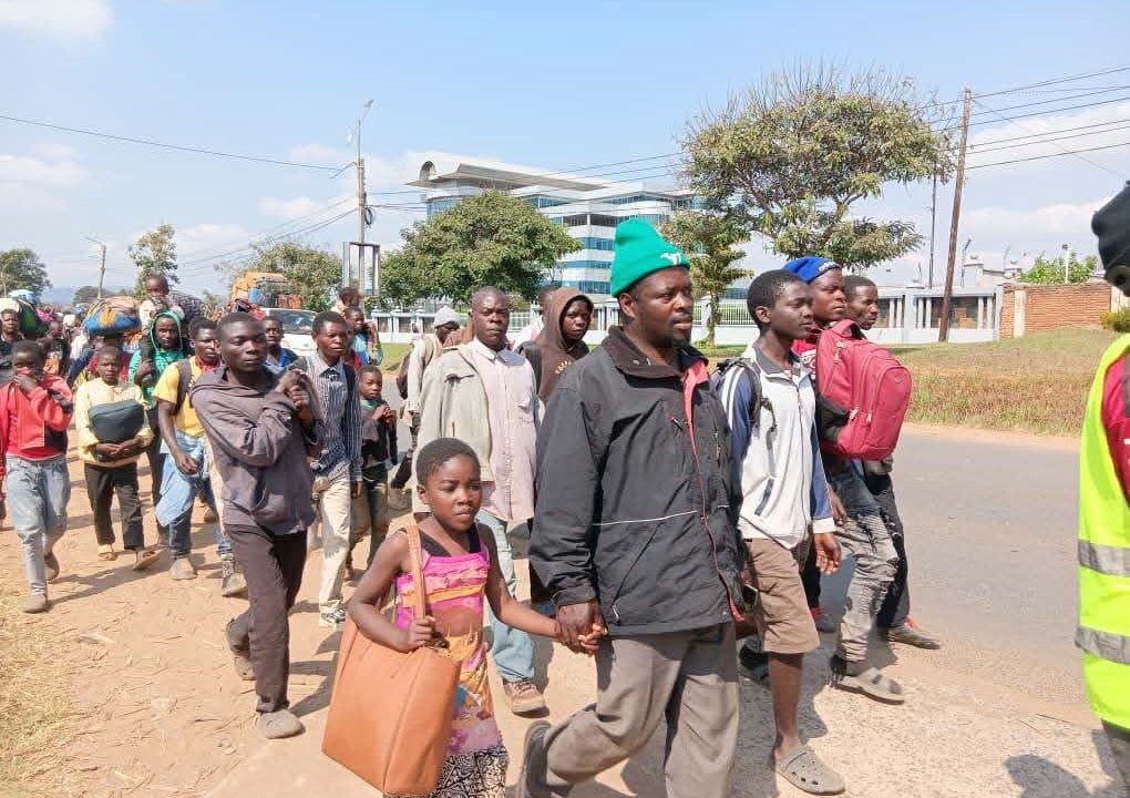 200 Nkhatabay Kasasile Families Walk to Lilongwe Seeking Government Action
