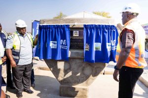 Minister hails NBM Plc’s K100 billion Golomoti–Monkey Bay Road loan financing 4 KabangoLeft during the ground breaking event with the Mhango 002